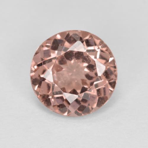 Ladybug Red Malaya-Granat Edelstein - 1.3ct Rund Facettenschliff (ID: 495914)