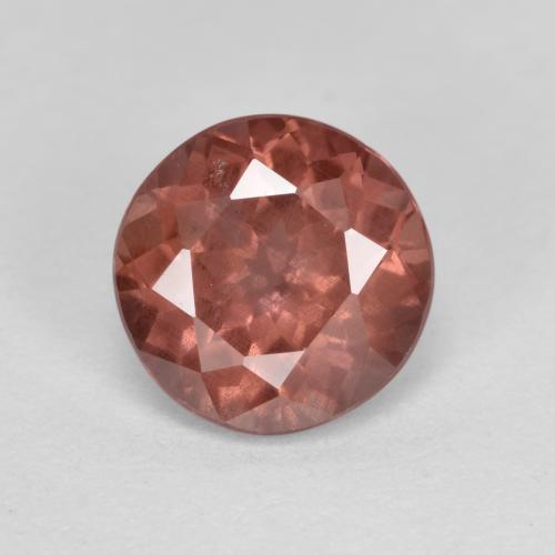 1.6ct Round Facet Pinkish Rose Malaya Garnet for sale thumb image of 1.6ct Round Facet Pinkish Rose Malaya Garnet (ID: 495916)