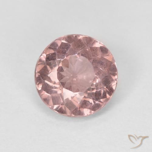 Grenat Malaya Rose round facet de Tanzanie, 6,9mm, poids de 1,4 ct, pierre gemme naturelle Non traité de pureté VS, 1 pièce Grenat Malaya, couleur Rose, dureté Mohs de 7 à 7.5 convient aux bijoux de tous les jours, pierre de sagesse, Photo A