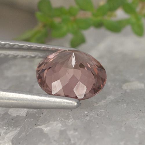 Malaya Garnet Gemstone in 6.5 mm (calibrated) Size for Sale, Malaya Garnet Stone in Earthy Pink Color