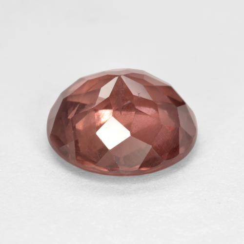 Malaya Garnet Gemstone in 8 mm (calibrated) Size for Sale, Malaya Garnet Stone in Brick Red Color