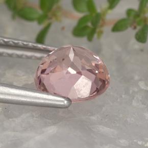 Malaya Garnet Gemstone in 6.5 mm (calibrated) Size for Sale, Malaya Garnet Stone in Pinkish Rose Color