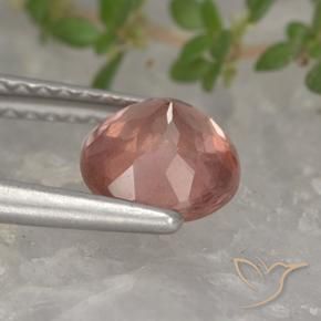 Malaya Garnet Gemstone in 6.5 mm (calibrated) Size for Sale, Malaya Garnet Stone in Medium Pink Color