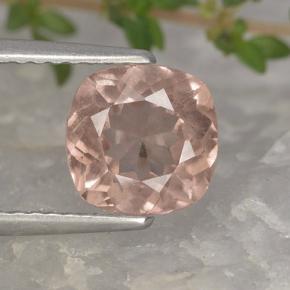 Orange Pink Malaya Garnet Gem - 2ct Cushion-Cut (ID: 495937)