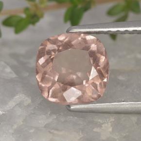 1.99 ct Pink Malaya Garnet Stone, Natural Malaya Garnet in Cushion-Cut Shape for Sale