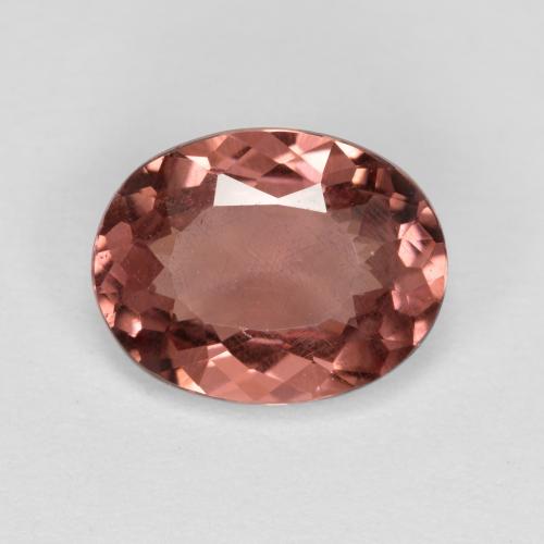 Indian Red Гранат Малайя Камень - 2.1ct Фасетный Овал (ID: 495938)