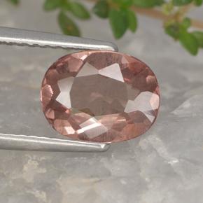 Rosado terroso Granate Malaya Gema - 1.7ct Forma ovalada (ID: 495939)