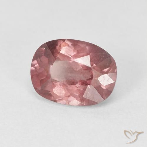 1.71 ct Pink Malaya Garnet Stone, Natural Malaya Garnet in Oval Facet Shape for Sale