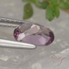Malaya Garnet Gemstone in 7 x 5 mm (calibrated) Size for Sale, Malaya Garnet Stone in Pinkish Purple Color