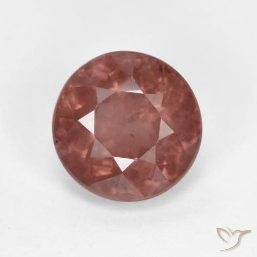1.19ct Natural Raspberry Pink Malaya Garnet, Round, VS