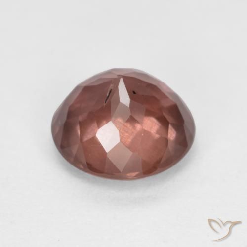 Malaya Garnet Gemstone in 6 mm (calibrated) Size for Sale, Malaya Garnet Stone in Raspberry Pink Color