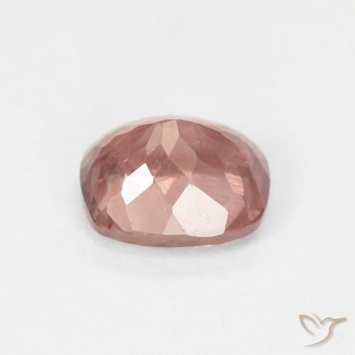 Malaya Garnet Gemstone in 6 x 5.1 mm Size for Sale, Malaya Garnet Stone in Grapefruit Pink Color