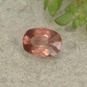 1.00 ct Pink Malaya Garnet Stone, Natural Malaya Garnet in Cushion-Cut Shape for Sale