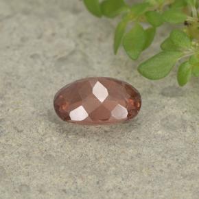 Malaya Garnet Gemstone in 7 x 5 mm (calibrated) Size for Sale, Malaya Garnet Stone in Medium Pink Color