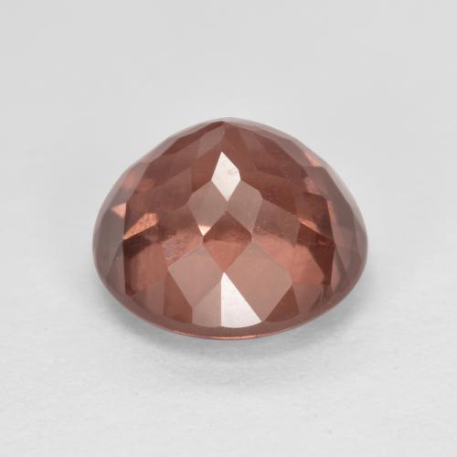 Malaya Garnet Gemstone in 7 mm (calibrated) Size for Sale, Malaya Garnet Stone in Medium Pink Color