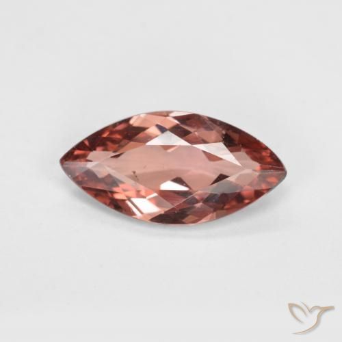 Indian Red Granato Malaya Gem - 1.4ct Marquise sfaccettato (ID: 498577)