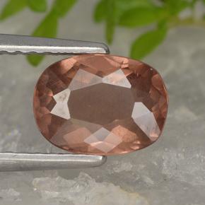 tiefrosa Malaya-Granat Edelstein - 1.6ct Kissenschliff (ID: 498579)