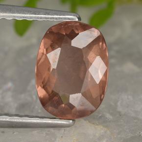 1.60 ct Pink Malaya Garnet Stone, Natural Malaya Garnet in Cushion-Cut Shape for Sale