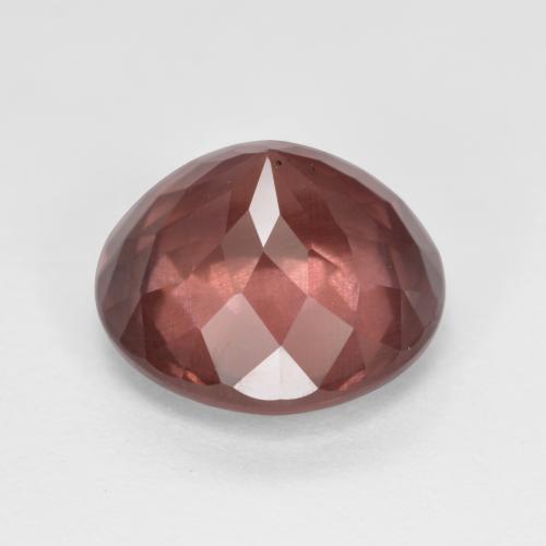 Malaya Garnet Gemstone in 9.5 mm Size for Sale, Malaya Garnet Stone in Deep Pink Color