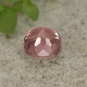 Malaya Garnet Gemstone in 5 x 4.9 mm Size for Sale, Malaya Garnet Stone in Rose Pink Color