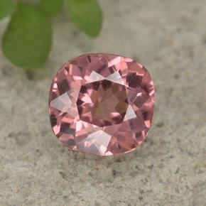 0.78 ct Pink Malaya Garnet Gemstone, Malaya Garnet Gem in Cushion-Cut Shape for Sale.