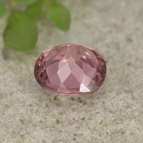 Malaya Garnet Gemstone in 5.7 x 5.5 mm Size for Sale, Malaya Garnet Stone in Pinkish Rose Color