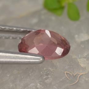 Malaya Garnet Gemstone in 6 x 4 mm (calibrated) Size for Sale, Malaya Garnet Stone in Deep Pink Color