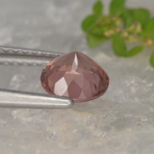 Malaya Garnet Gemstone in 6 mm (calibrated) Size for Sale, Malaya Garnet Stone in Deep Pink Color