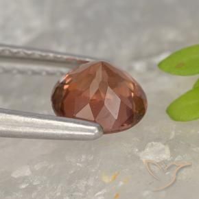 Malaya Garnet Gemstone in 5.5 mm (calibrated) Size for Sale, Malaya Garnet Stone in Raspberry Pink Color