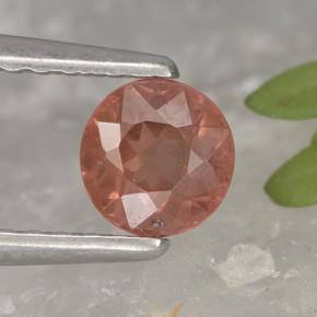 0.6ct Round Facet Pinkish Rose Malaya Garnet for sale thumb image of 0.6ct Round Facet Pinkish Rose Malaya Garnet (ID: 498613)