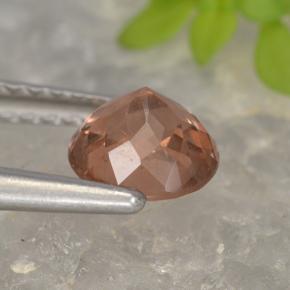 Malaya Garnet Gemstone in 6 mm (calibrated) Size for Sale, Malaya Garnet Stone in Deep Pink Color