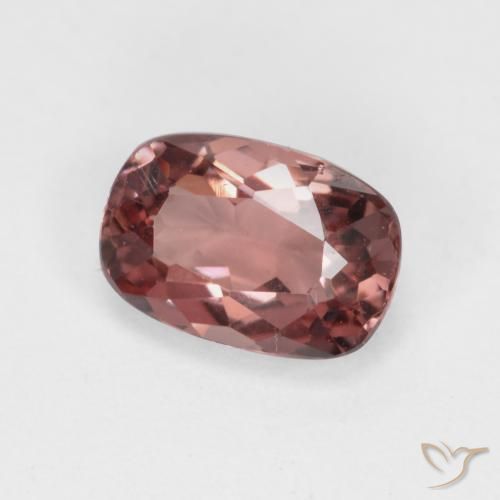0.74 ct Pink Malaya Garnet Stone, Natural Malaya Garnet in Cushion-Cut Shape for Sale