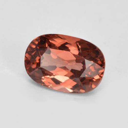 0.76 ct Red Malaya Garnet Stone, Natural Malaya Garnet in Cushion-Cut Shape for Sale