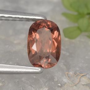 0.79 ct Red Malaya Garnet Stone, Natural Malaya Garnet in Cushion-Cut Shape for Sale