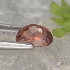 Malaya Garnet Gemstone in 6 x 4 mm (calibrated) Size for Sale, Malaya Garnet Stone in Deep Rose Red Color