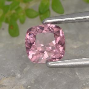 0.76 ct Pink Malaya Garnet Stone, Natural Malaya Garnet in Cushion-Cut Shape for Sale