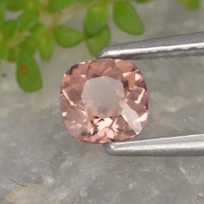 0.60 ct Pink Malaya Garnet Stone, Natural Malaya Garnet in Cushion-Cut Shape for Sale