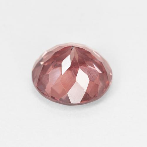 Malaya Garnet Gemstone in 7 mm (calibrated) Size for Sale, Malaya Garnet Stone in Medium Pink Color