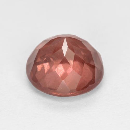 Malaya Garnet Gemstone in 6.8 mm Size for Sale, Malaya Garnet Stone in Raspberry Pink Color