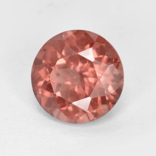 1.51 ct Pink Malaya Garnet Stone, Natural Malaya Garnet in Round Facet Shape for Sale