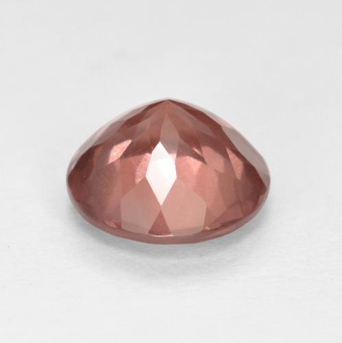 Malaya Garnet Gemstone in 7 mm (calibrated) Size for Sale, Malaya Garnet Stone in Raspberry Pink Color