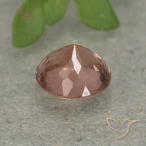 Malaya Garnet Gemstone in 5.5 mm (calibrated) Size for Sale, Malaya Garnet Stone in Medium Pink Color