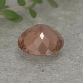 Malaya Garnet Gemstone in 6 mm (calibrated) Size for Sale, Malaya Garnet Stone in Medium Pink Color