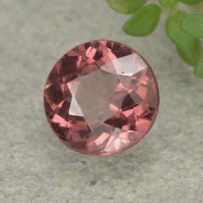 0.99 ct Pink Malaya Garnet Stone, Natural Malaya Garnet in Round Facet Shape for Sale