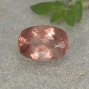 0.98 ct Pink Malaya Garnet Stone, Natural Malaya Garnet in Cushion-Cut Shape for Sale