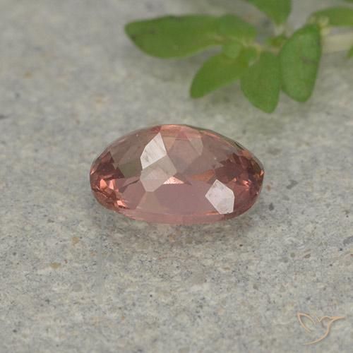 Malaya Garnet Gemstone in 6.1 x 4.2 mm Size for Sale, Malaya Garnet Stone in Medium Pink Color