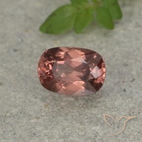 0.86 ct Pink Malaya Garnet Stone, Natural Malaya Garnet in Cushion-Cut Shape for Sale