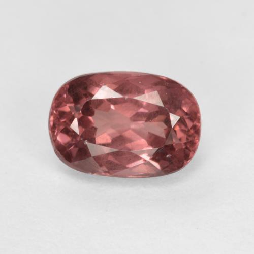 Medium-Dark Pink Malaya Garnet Gem - 0.8ct Cushion-Cut (ID: 498929)