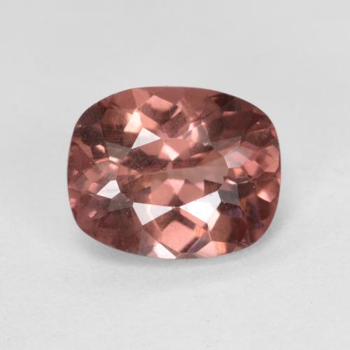 Dark Pink Malaya Garnet Gem - 0.9ct Cushion-Cut (ID: 498930)