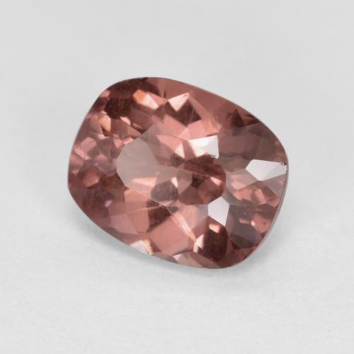 0.86 ct Pink Malaya Garnet Stone, Natural Malaya Garnet in Cushion-Cut Shape for Sale